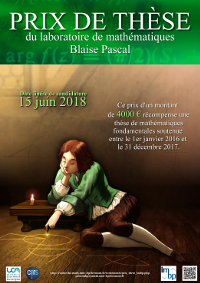 Affiche du Prix de thèse 2018