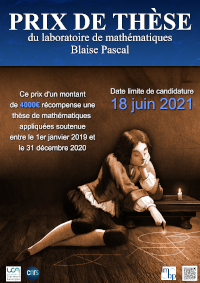 Affiche du Prix de thèse 2021