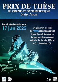 Affiche du Prix de thèse 2022