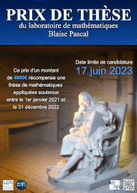 Affiche du Prix de thèse 2023