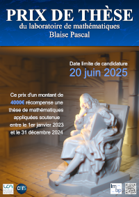 Affiche du Prix de thèse 2025